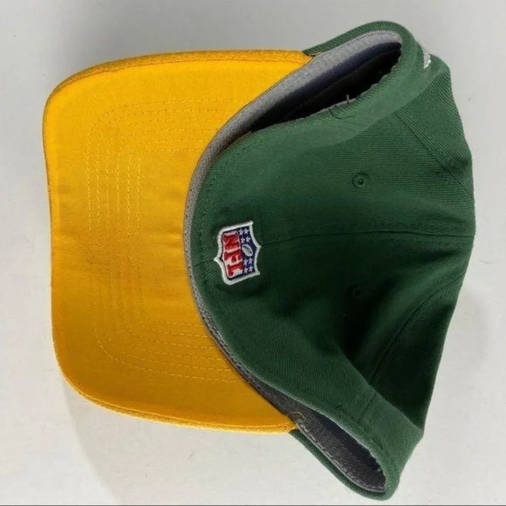 New Era 39THIRTY NFL Green Bay Packers Hat‎ Green On Field Sideline Collection